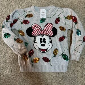 Disney Christmas sweater EUC